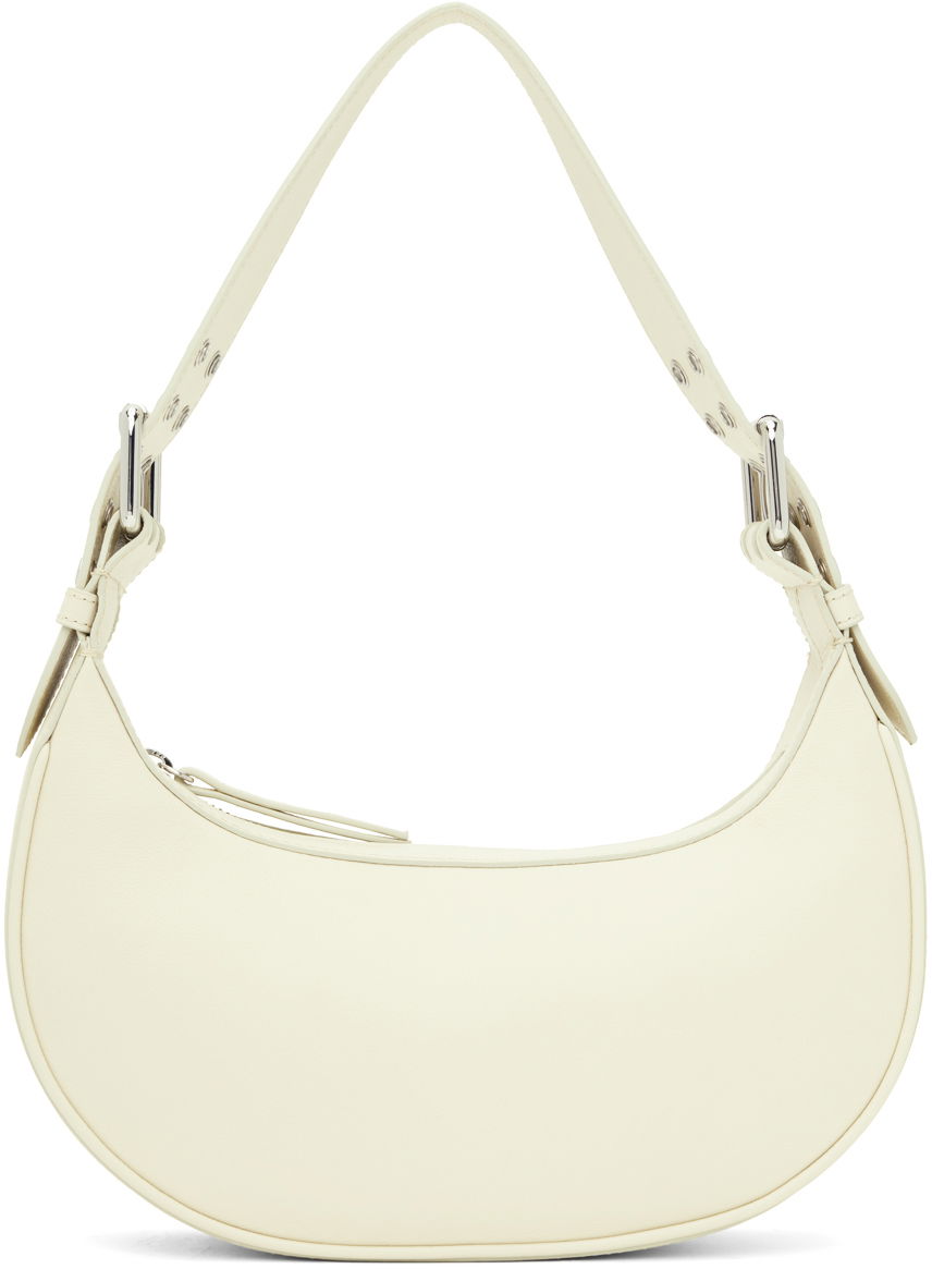 Taška cez rameno BY FAR BY FAR Soho Shoulder Bag Biela | 23CASOHSEGNAPMED, 0