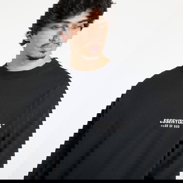 Sveter Fear of God Fear of God Essentials Classic Fit Long Sleeve T-Shirt Čierna | 125AS254200F-861, 1