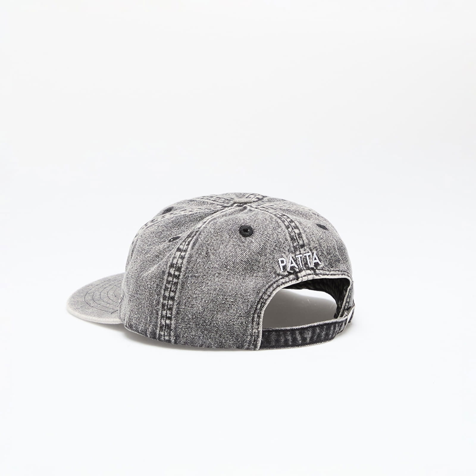 Acid Wash Sports Cap Black