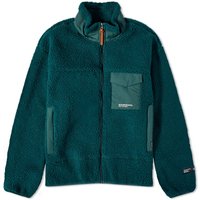 Bunda Neighborhood Boa Fleece Jacket Zelené | 232SZNH-JKM05-GR, 1