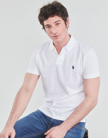 Polo tričko Polo by Ralph Lauren Polo Tee Biela | 710666998002-NOS, 4