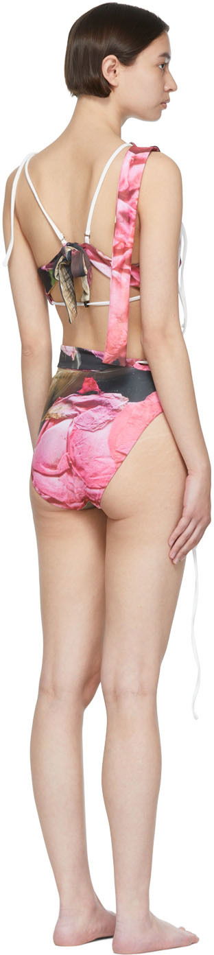 Plavky Ottolinger Ottolinger Laced Bikini Ružová | 300102/300202, 2