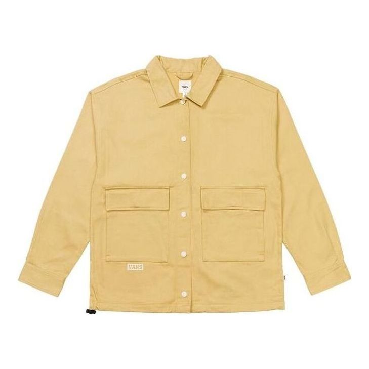 Košeľa Vans Prep School Button-Up Shacket Žltá | VN0002S5YUU, 0