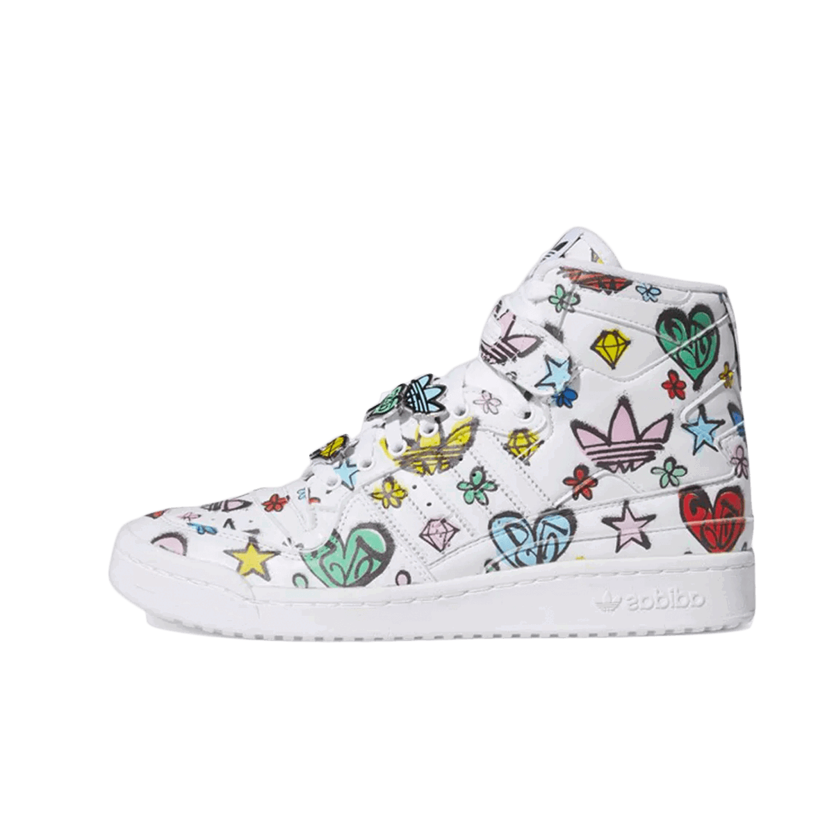 Tenisky a topánky adidas Originals Jeremy Scott x Forum 84 High "Multi" Rôznofarebný | HQ1128, 0