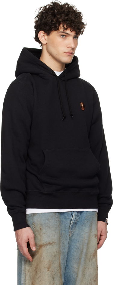 Mikina BAPE One Point Pullover Hoodie Čierna | 001PPK801007M, 1