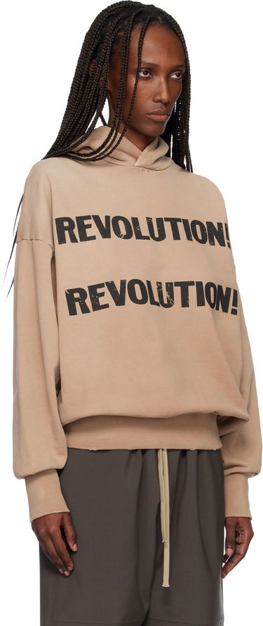 Mikina Fear of God Heavyweight Long Sleeve 'Revolution' Hoodie Béžová | FG25FW12-12112BHFUS, 1
