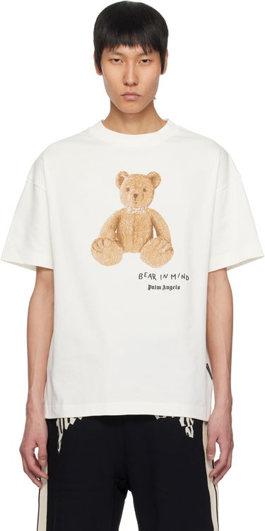 Tričko Palm Angels Palm Angels 'Bear in Mind' T-Shirt Biela | PMAA001S25JER0050360, 0
