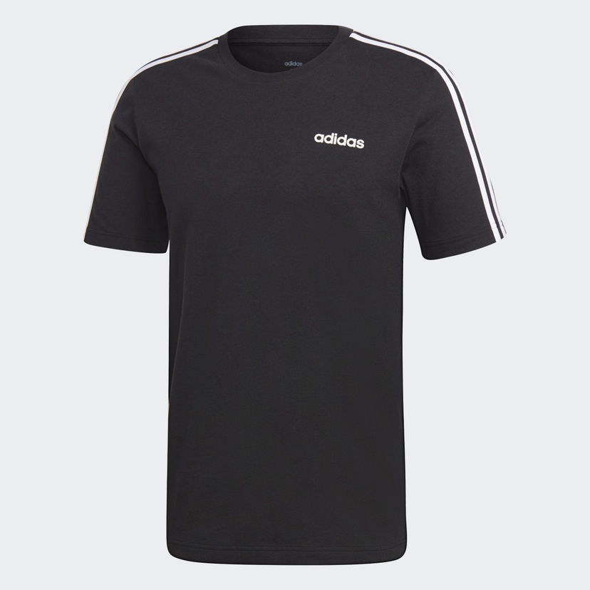 Tričko adidas Performance Essentials 3-Stripes Tee Čierna | DQ3113