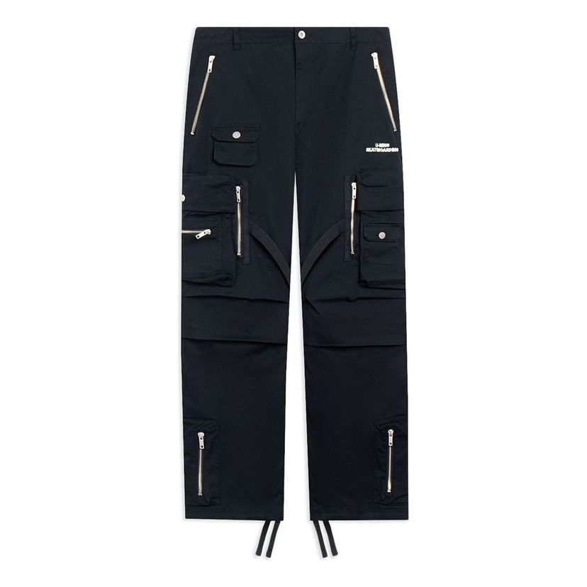 Cargo nohavice Li-Ning Graphic Loose Fit Cargo Pants Čierna | AKXT043-1