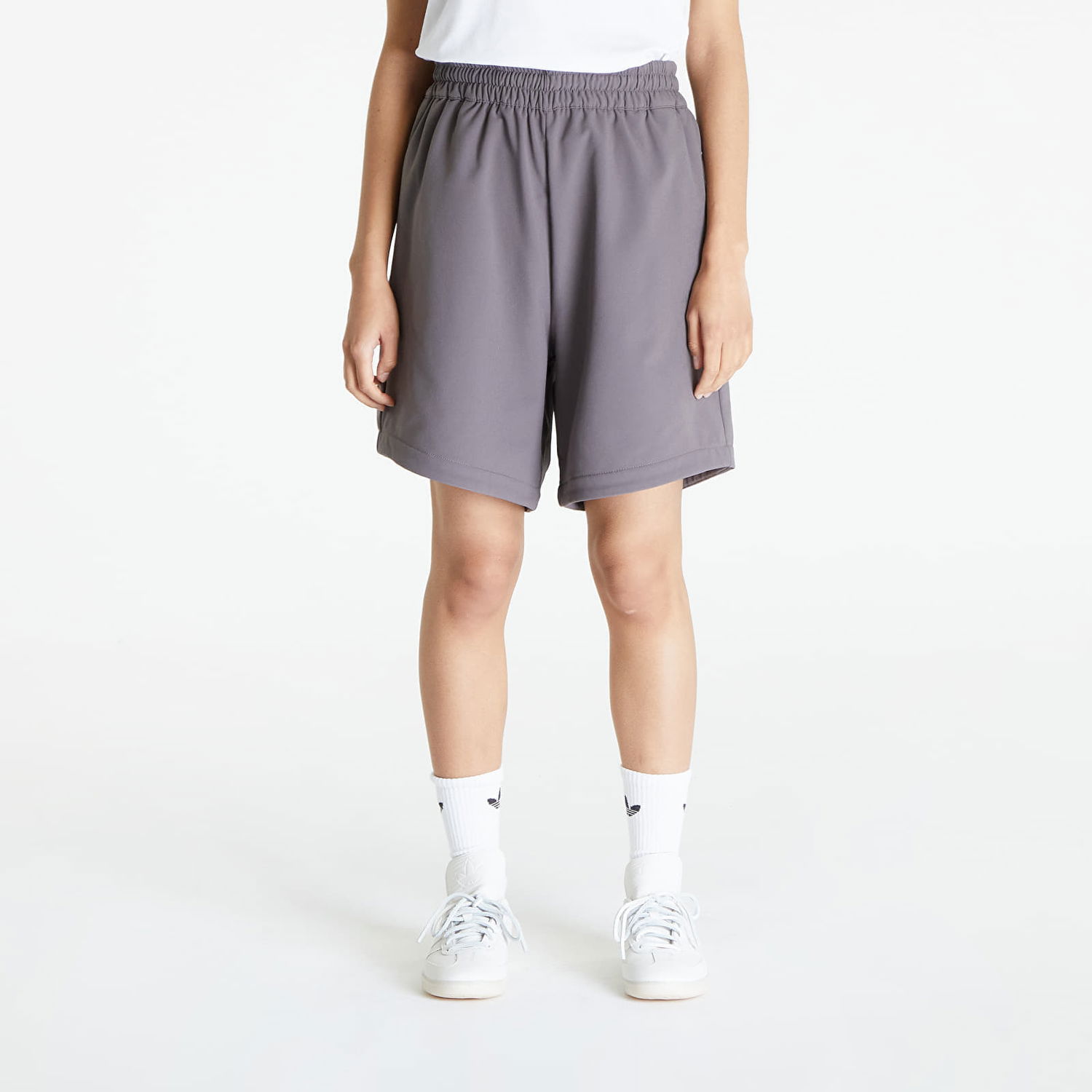 Šortky adidas Originals Adicolor Basketball Short UNISEX Chacoa Šedá | IW1628, 0
