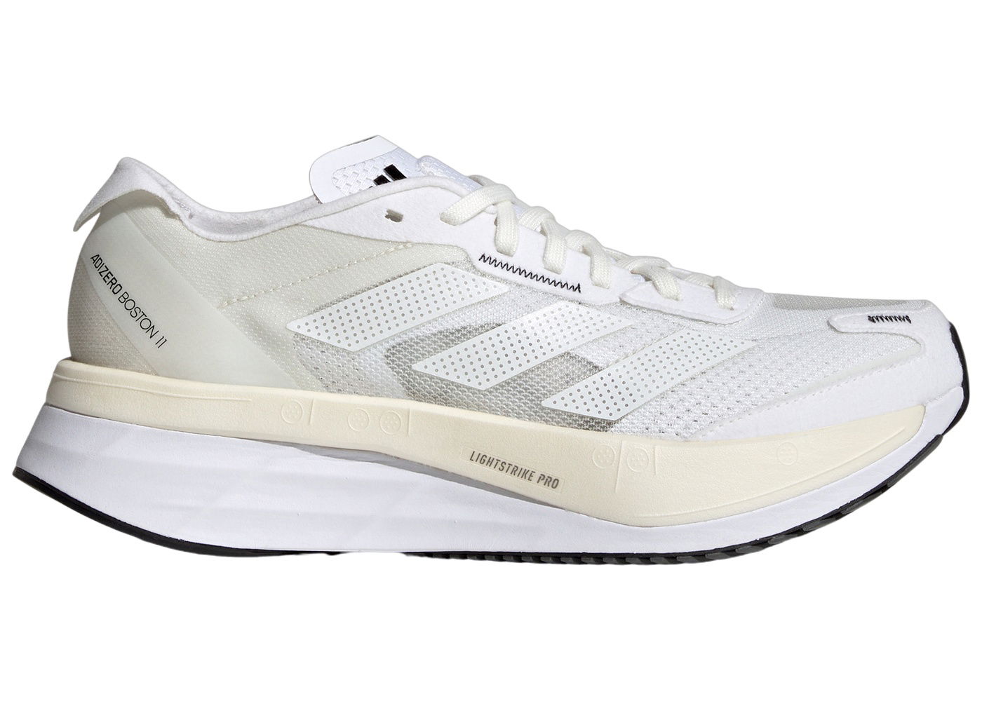 Tenisky a topánky adidas Performance adidas Adizero Boston 11 Non Dyed Cloud White Core Black (Women's) Biela | GY2585, 0