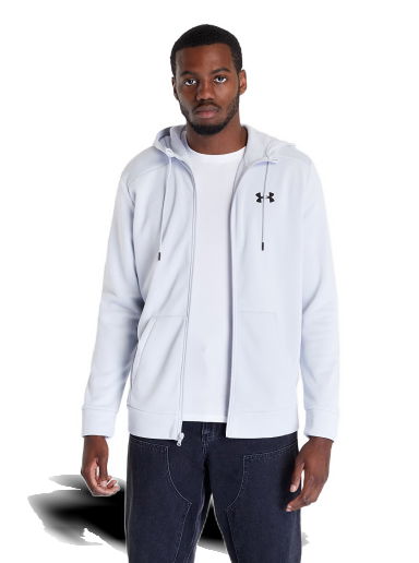 Mikina Under Armour Fleece Full-Zip Hoodie Šedá | 1373357-014