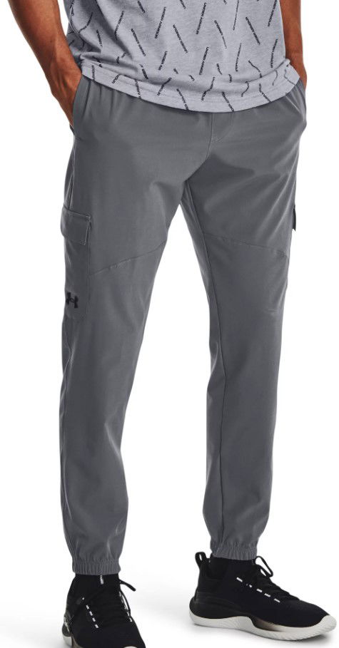 Tepláky Under Armour Stretch Woven Cargo Šedá | 1380358-012, 0