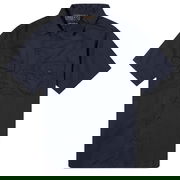 Beams Plus Work Twill Short Sleeve Shirt, Size Large