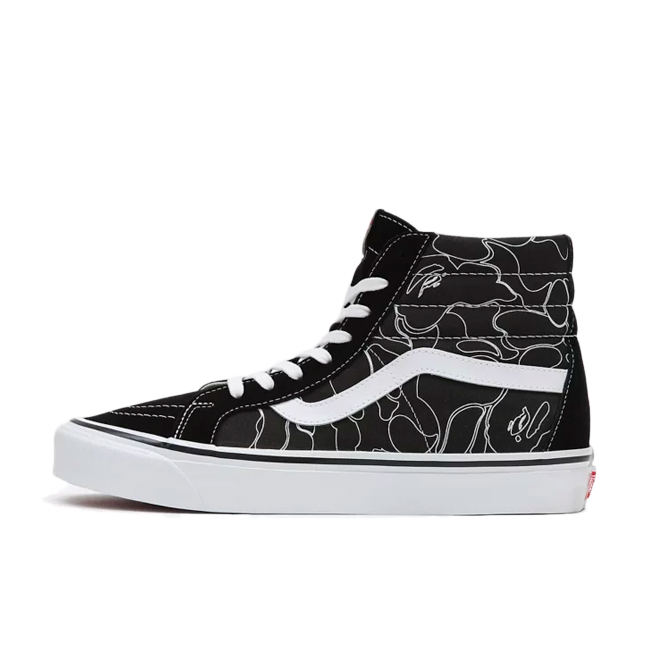 Tenisky a topánky Vans BAPE x Sk8-Hi 38 DX "Lined Camo" Hnedá | VN0A38GF7BG, 0