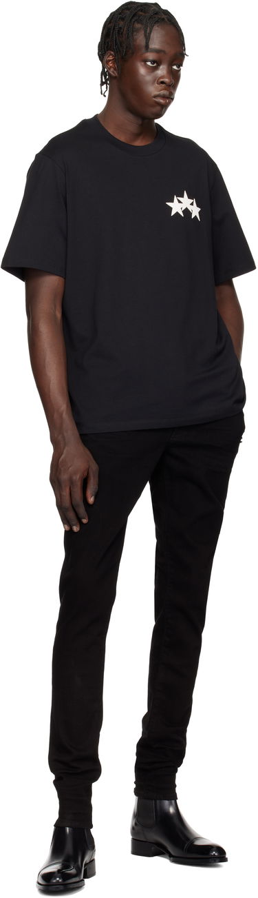 Tričko AMIRI Three Star Graphic T-Shirt Čierna | AMJYTE1148, 3