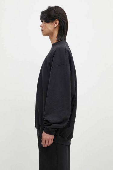 Mikina VETEMENTS Embroidered Logo Oversized Sweatshirt Čierna | UA66CW640B, 2