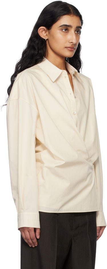 Košeľa LEMAIRE Lemaire Straight Collar Twisted Shirt Navy | SH1141 LF588, 4