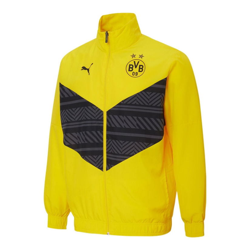 Vetrovka Puma Borussia Dortmund 22/23 Prematch Jacket Žltá | 765020-01