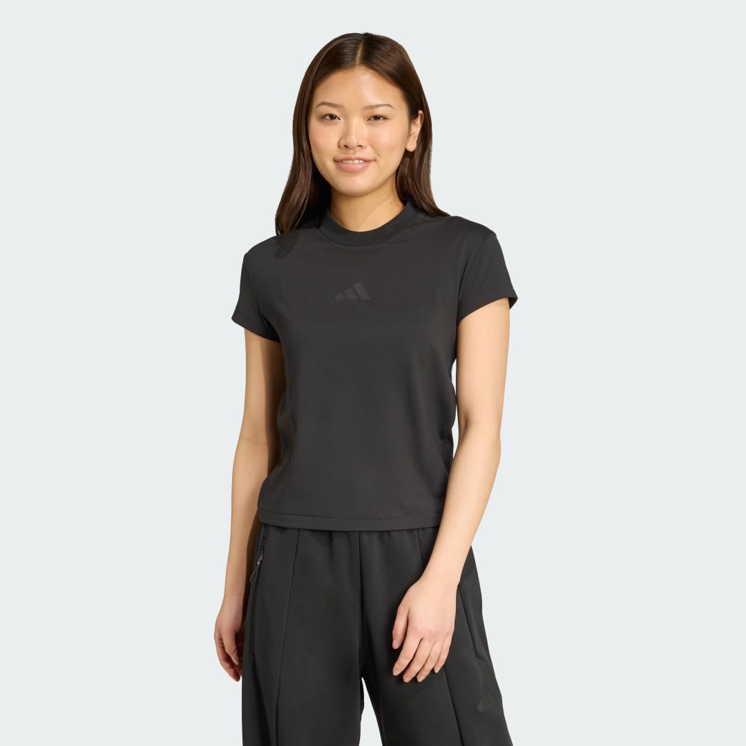 Tričko adidas Performance Z.N.E. T-Shirt Čierna | JW7782, 0