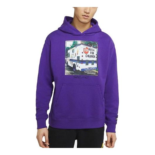 Mikina Jordan Jordan Chicago Crossover Series Hoodie Fialová | CW1105-504