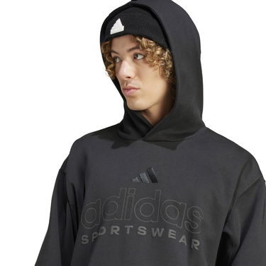 Mikina adidas Performance A SZN Hoodie Čierna | IX1266, 5