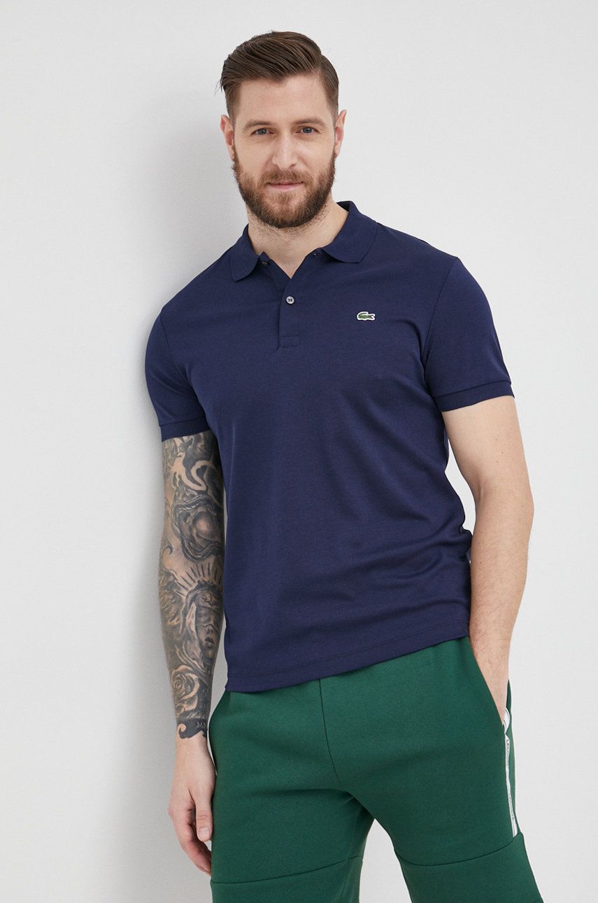Polo tričko Lacoste Lacoste Cotton Polo Shirt Navy | DH2050., 1