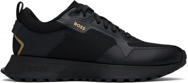 Tenisky a topánky BOSS Mixed-Material Sneakers Čierna | 50513195, 0