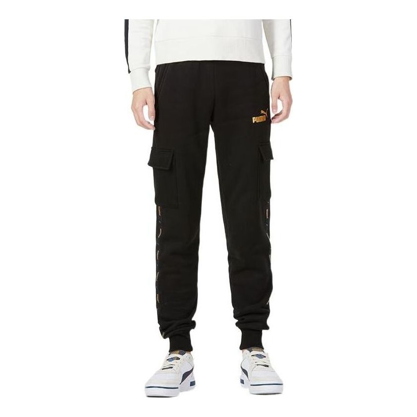 Tepláky Puma Casual Cargo Sideline Pants Čierna | 674359-01, 0