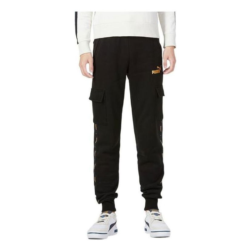 Tepláky Puma Casual Cargo Sideline Pants Čierna | 674359-01