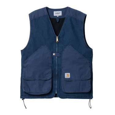 Vesta Carhartt WIP Alma Vest "Blue stone washed" Navy | I031929_01_06, 7