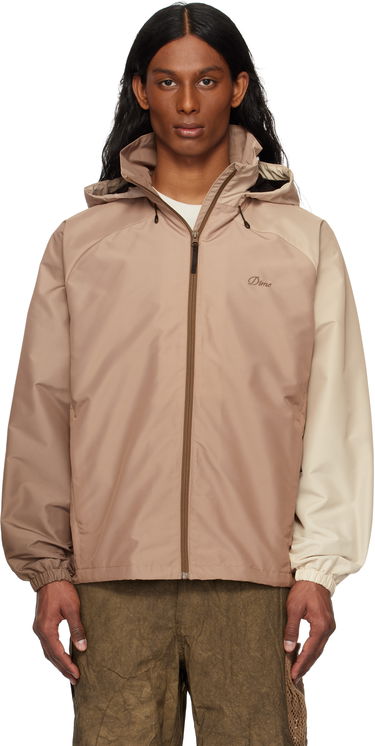 Vetrovka Dime Dime Gradient Windbreaker Jacket Béžová | DIME2SP251BRW, 0