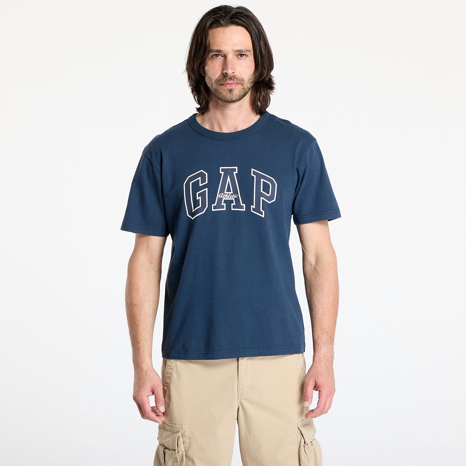 Tričko GAP GAP Logo Graphic Tee Navy | 797924-01, 0