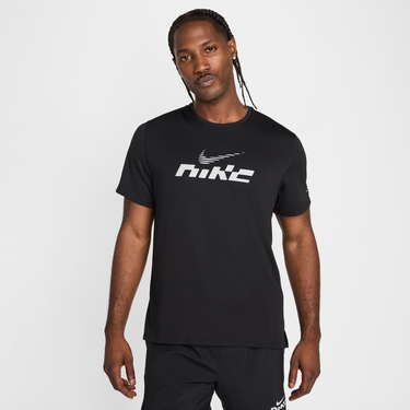 Tričko Nike Miler Flash Dri-FIT UV Short Sleeve Running T-Shirt Čierna | IB4127-010, 1
