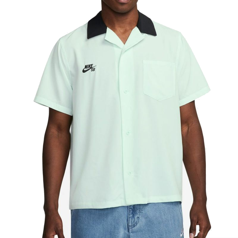 Košeľa Nike SB Short-Sleeve Skate Bowler Shirt Zelené | FZ4059-394