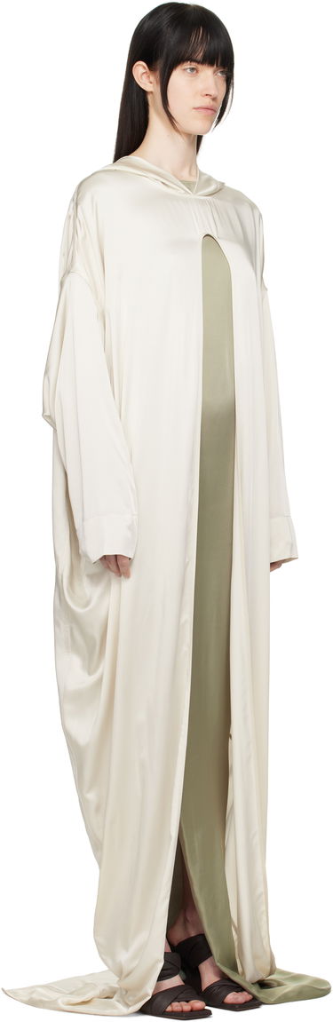 Šaty Rick Owens Rick Owens Hollywood Peter Cloak Maxi Dress Béžová | RP01E7901 SCH, 1