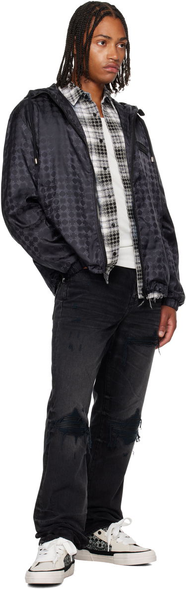 Vetrovka AMIRI AMIRI MA Quad Windbreaker Jacket Čierna | AMOULW1039, 3