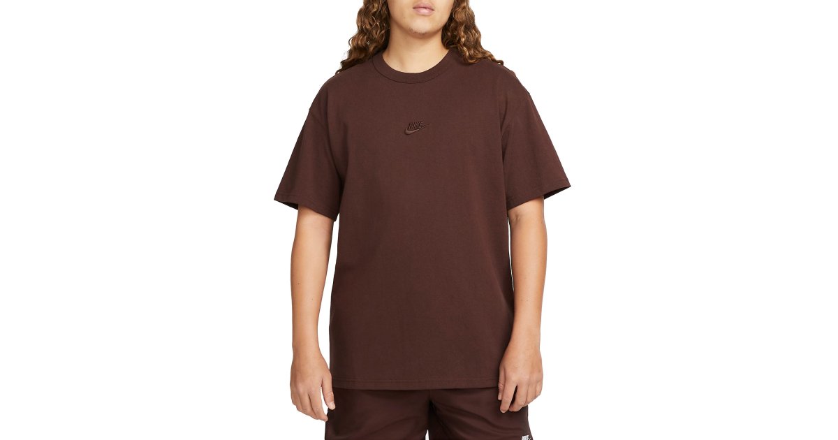 Tričko Nike Sportswear Premium Essentials Hnedá | do7392-227, 1