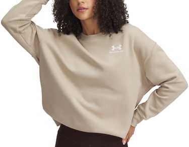 Sveter Under Armour Under Armour Icon Fleece Crew Sweatshirt Béžová | 1379475-303, 0