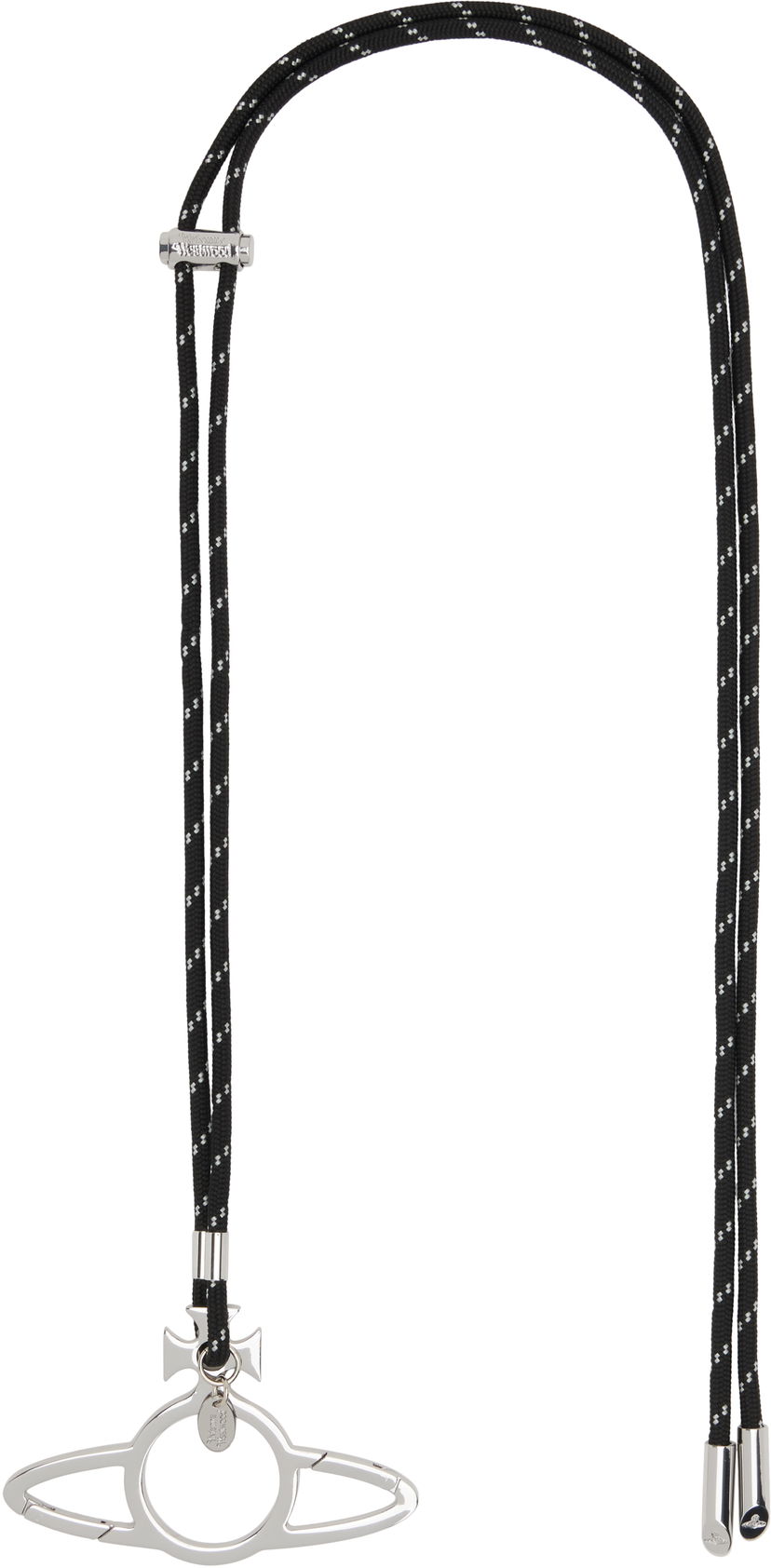 Kľúčenka Vivienne Westwood Vivienne Westwood Orb Carabiner Keychain Čierna | 82030128U-OM001L-