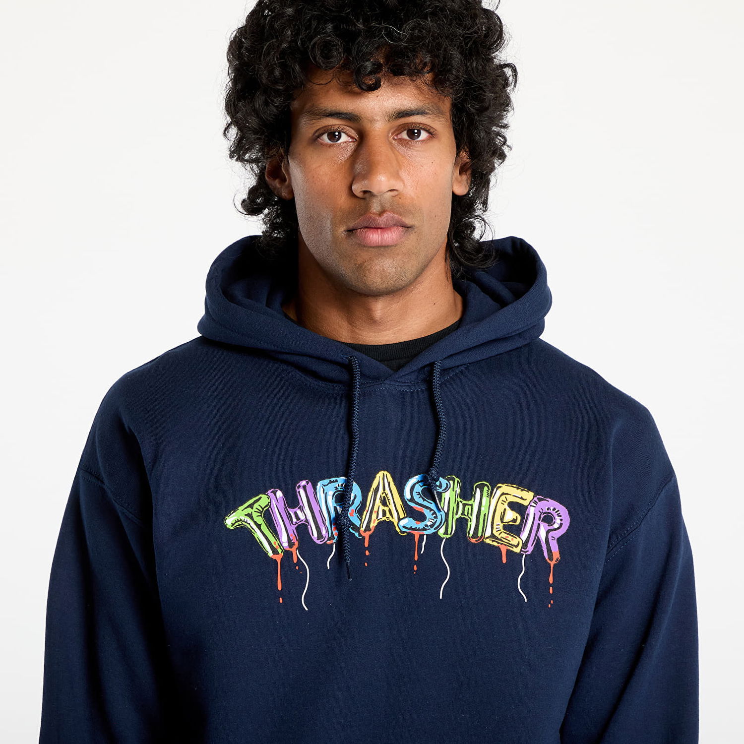 Mikina Thrasher Thrasher Balloons Hoodie Navy | 145694, 1