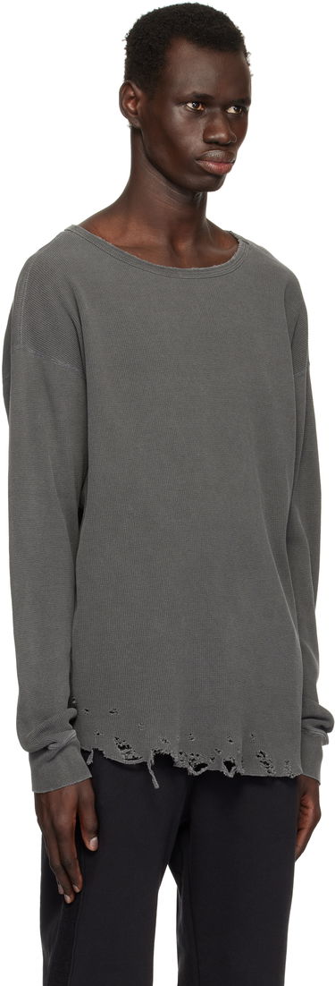 Sveter John Elliott John Elliott Folsom Thermal T-Shirt Šedá | B295M66279A, 1