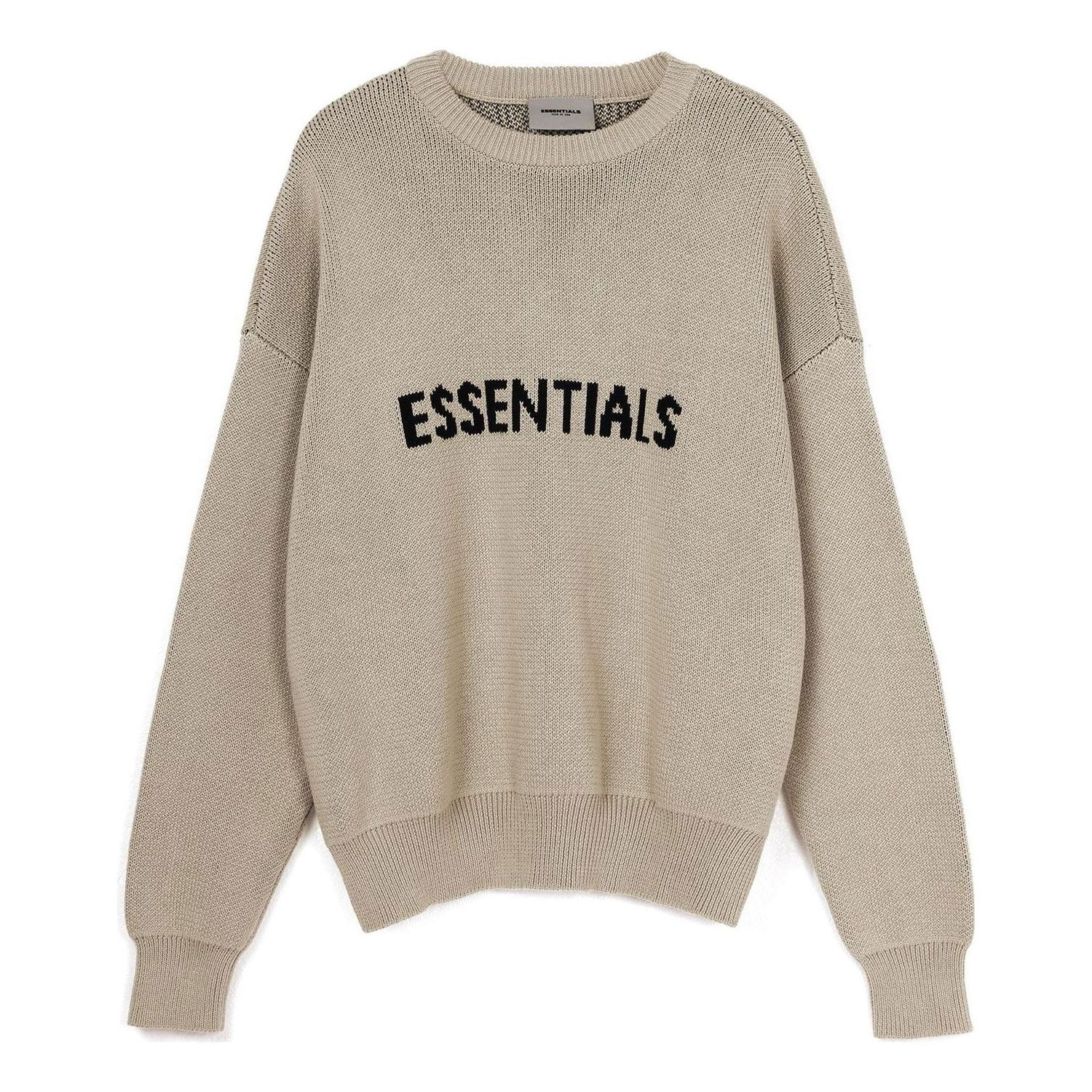 Sveter Fear of God Essentials Knit Pullover Sweater Béžová | FOG-FW21-109, 0
