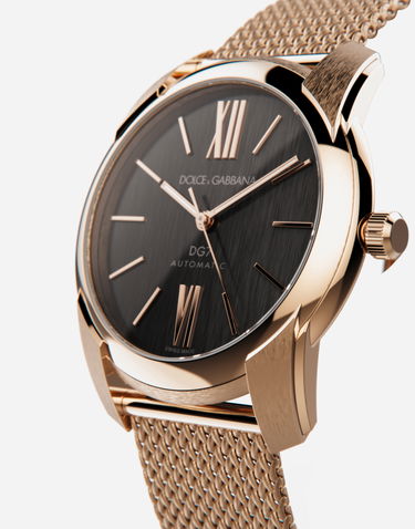 Hodinky Dolce & Gabbana Dolce & Gabbana DG7 Automatic Watch with Milanese Mesh Bracelet Metalická | WWEE1GWW02087534, 1