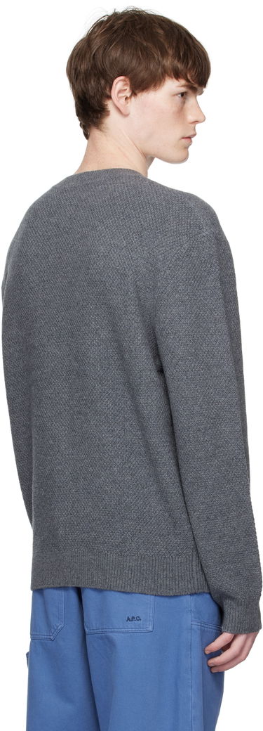 Sveter A.P.C. A.P.C. Thomas Knit Sweater Šedá | WVBCZ-H23434, 2