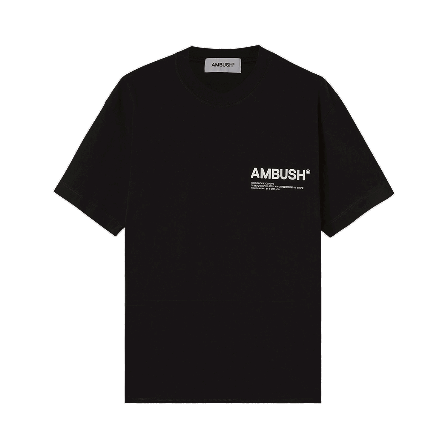 Tričko Ambush Jersey Workshop T-Shirt Čierna | BMAA007S22JER0011002, 0