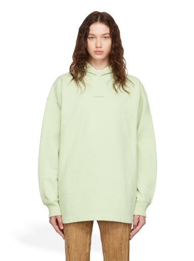 Mikina Acne Studios Bonded Hoodie Zelené | AI0083-