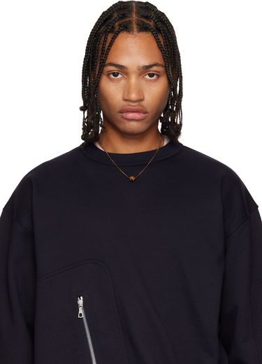 Náhrdelník Dries Van Noten Box Chain Necklace with Round Stone Pendant Rôznofarebný | 252-028218-092, 1