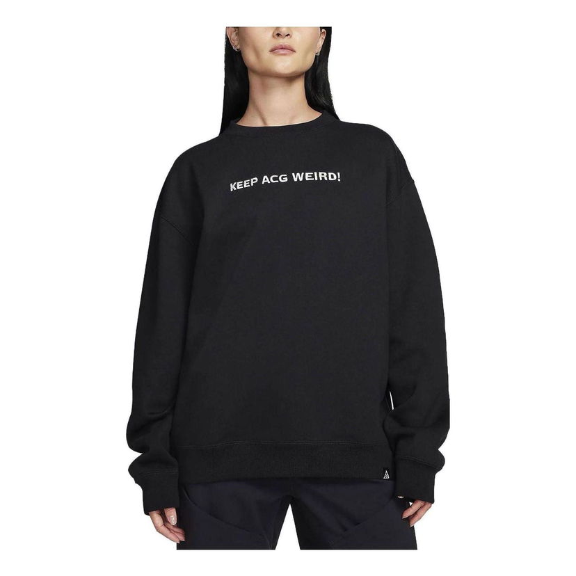 Sveter Nike ACG ACG Fleece Crew Čierna | FD9850-010