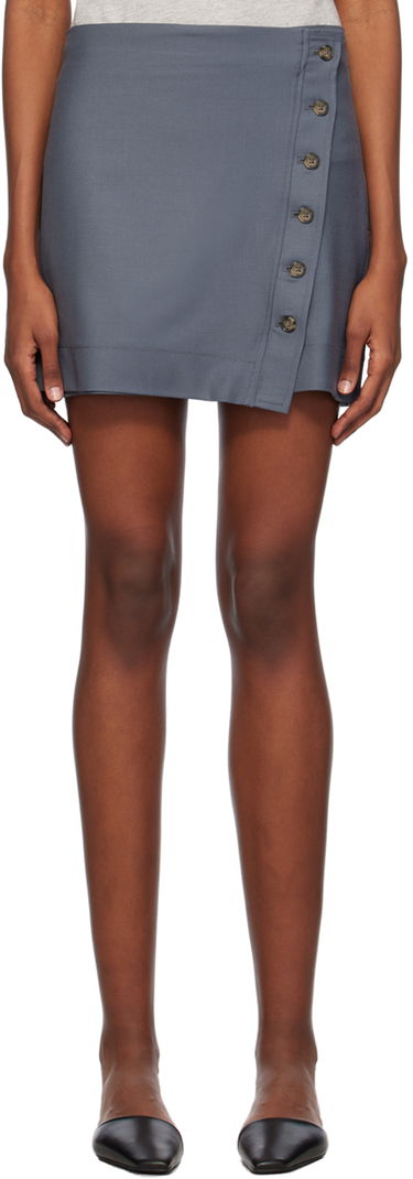 Sukňa Loulou de Saison Loulou de Saison Mahaz Miniskirt Šedá | MAHAZ, 0